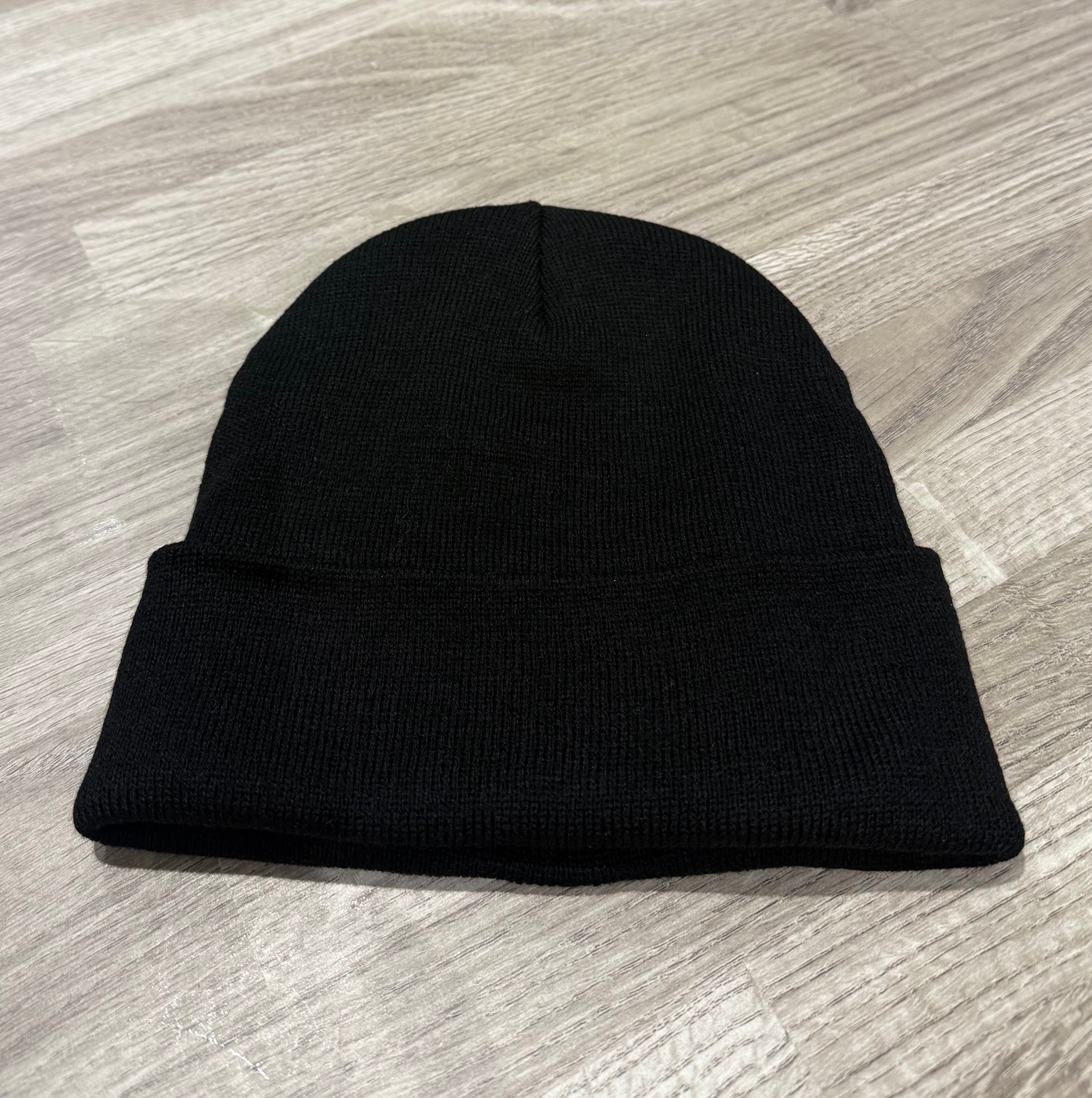 Hooked Classic Logo Beanie – Black